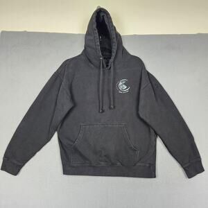 Savage Tacticians Hoodie Mens Large Black Goons Come Out At Night Skull Graphic